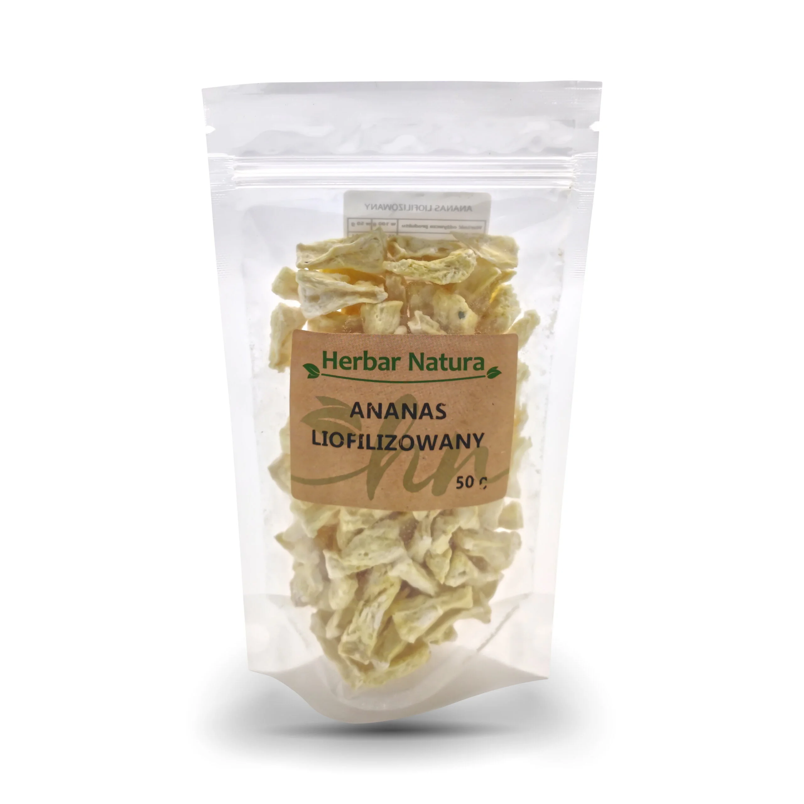 Ananas liofilizowany