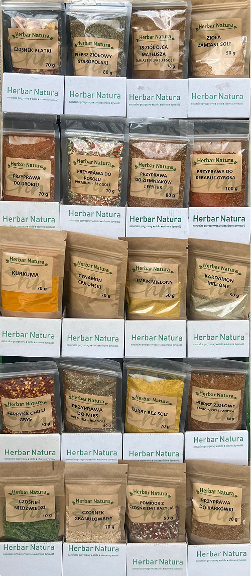 Produkty Herbar Natura